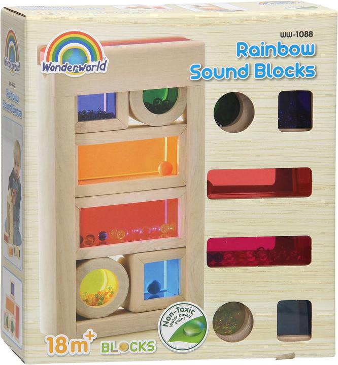 Image du produit Wonderworld Wonder World Sound Blocks Arc-en-ciel