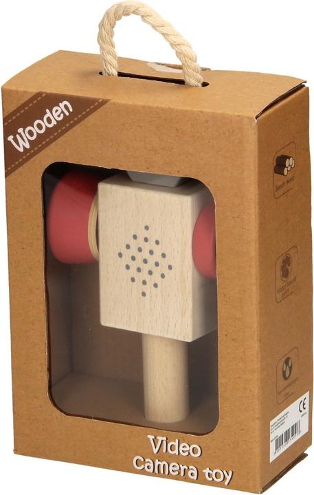 Immagine prodotto Videocamera in legno - Rosso