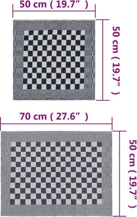 Image du produit vidaXL Handtuch Set (50 x 70 cm)