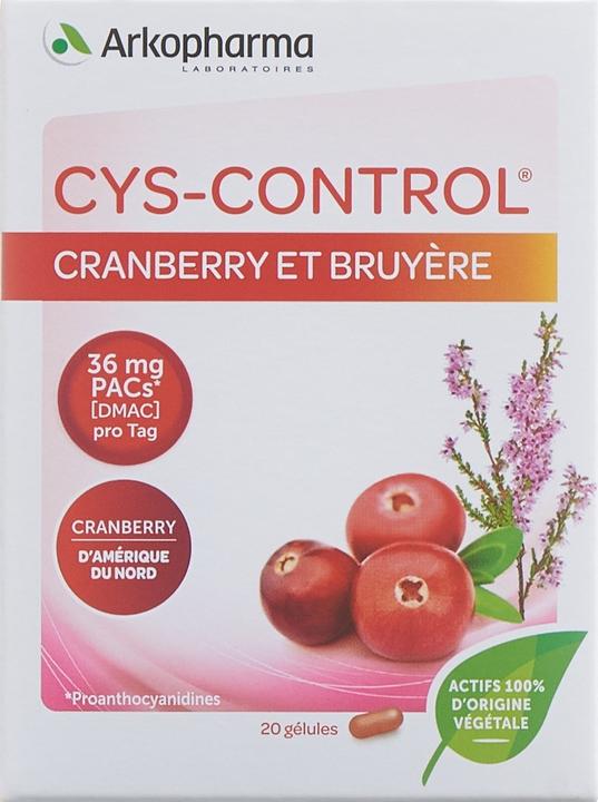Actual product image Arkopharma Cys-Control (20 Piece, Capsules, 24 g)