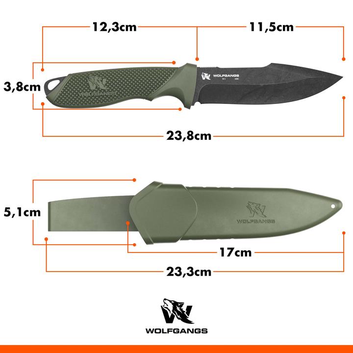Image du produit Odenwolf W1 Vert Stonewash (11.50 cm)