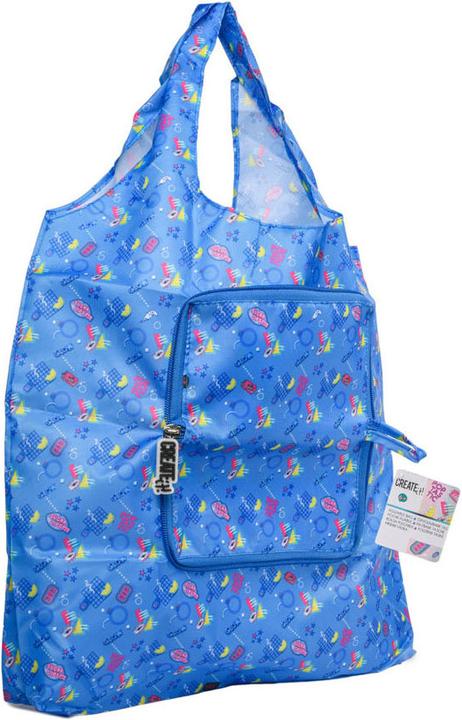 Actual product image Create It! Foldable Shopper - Blue