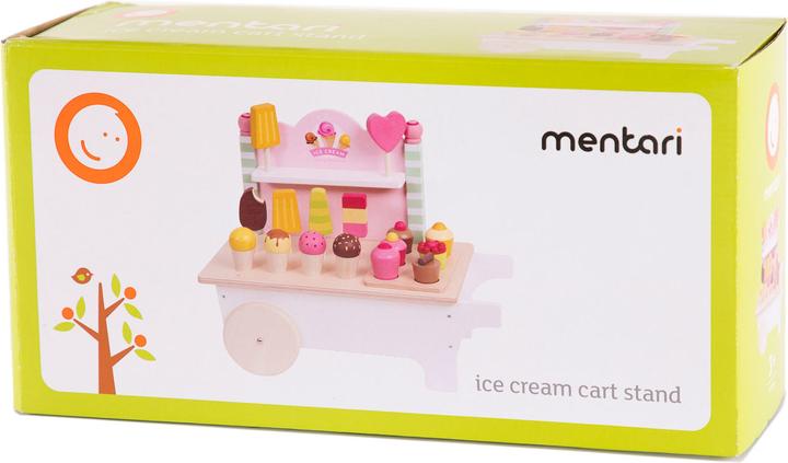 Actual product image Mentari Wooden ice cream van, 18dlg.