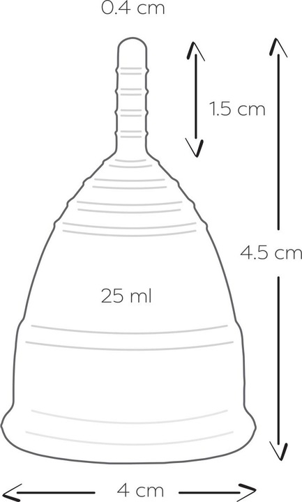 Actual product image MaeB Menstrual Cup (S)