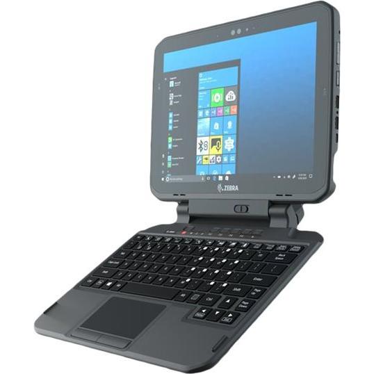 Zebra ET8X deutsche Tastatur, Barcode-Scanner, Schwarz