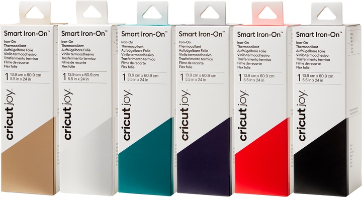 Actual product image Cricut Iron-on film Joy 13.9 cm x 60.9 cm White