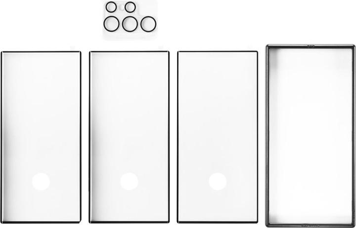 Produktbild Hama Schutzglas-Set für Sam. Galaxy S23 Ultra, 3x Displayschutz, 1x Kameraschutz (4 Stück, Samsung Galaxy S23 Ultra)