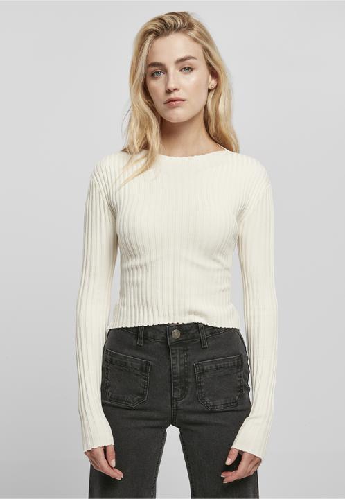 Produktbild Urban Classics Top a Manica Lunga con Schiena Ritorta (S)