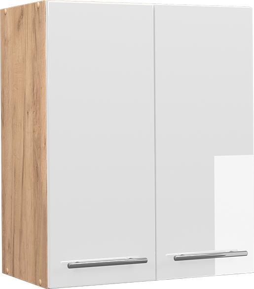 Goldkraft Eiche, Weiss, Weiss Hochglanz