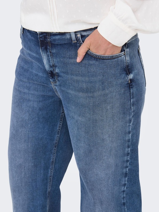 Image du produit Only CARRADISON Hohe Taille Weiter Beinschnitt Jeans Jeans mit weitem Bein (W44/L32)