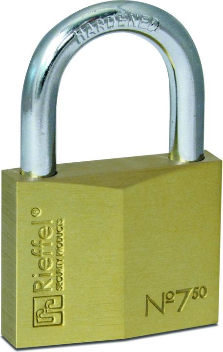 Actual product image Rieffel Padlock brass No. 7 SB