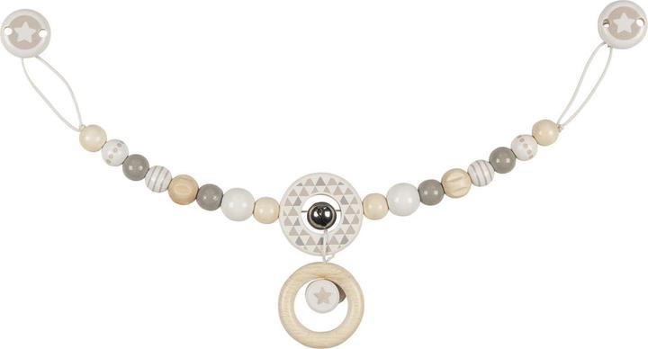 Produktbild Heimess Holz Kinderwagenkette mit Clip Star