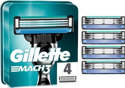 Actual product image Gillette Mach3 (4 x)
