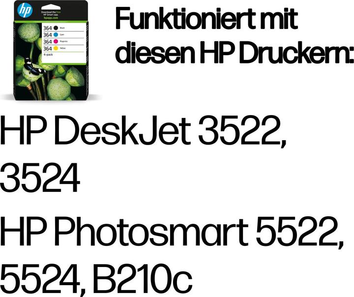 Produktbild HP 364 (M, C, Y, BK)