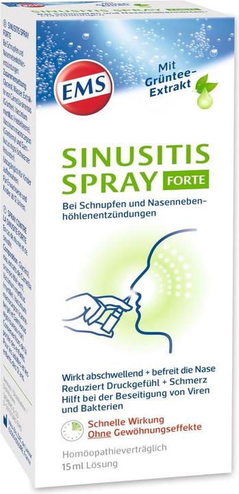 Actual product image Emser Sinusitis Spray Forte (1 pcs.)