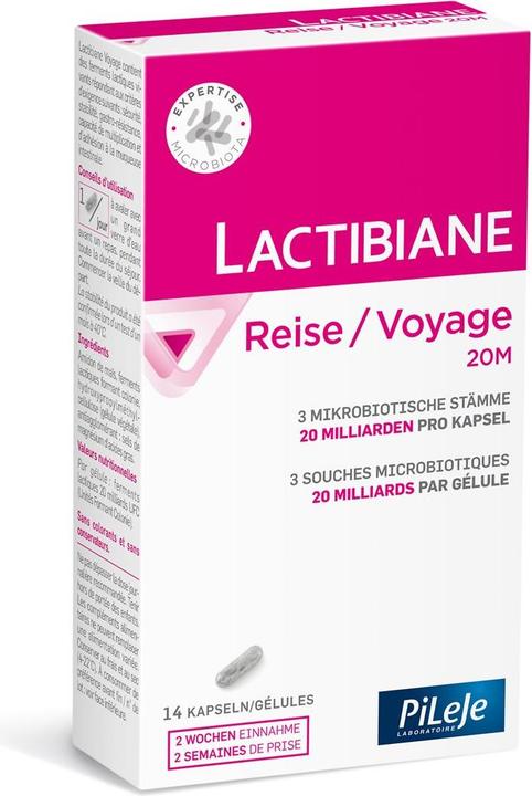 Actual product image Lactibiane Reise 20M (14 pcs., Capsules, 22 g)