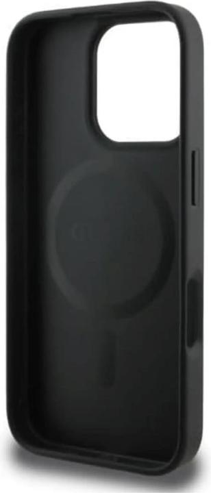 Produktbild Guess GUHMP16LP4RPSK iPhone 16 Pro czarny/black MagSafe 4G Printed Stripes (Apple iPhone 16 Pro)