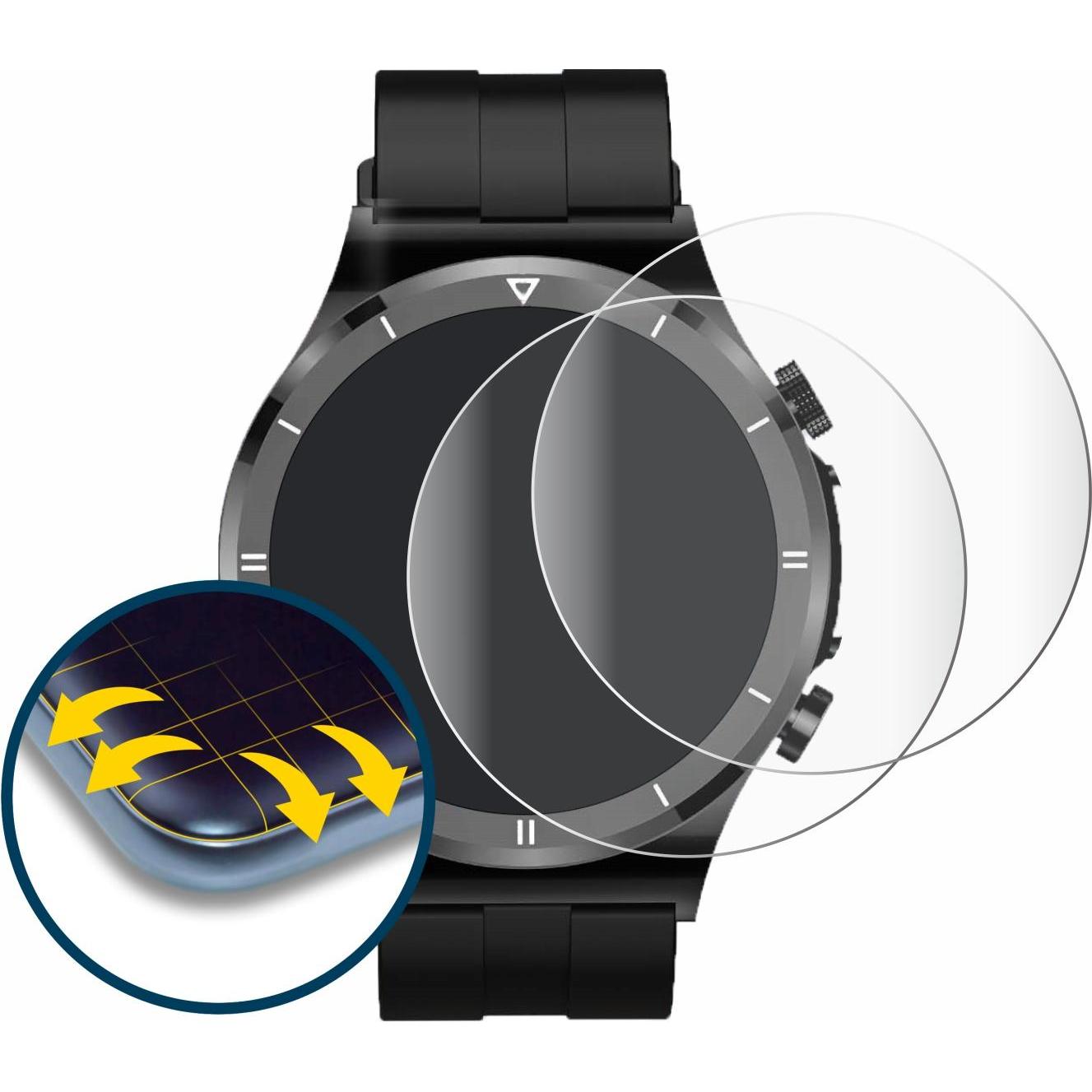 Thumbnail - BROTECT Full-Screen Displayschutz, Smartwatch Schutzfolie, Transparent