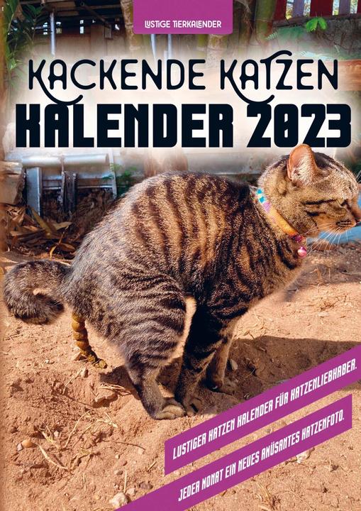 Image du produit Calendrier des chats qui font caca 2023