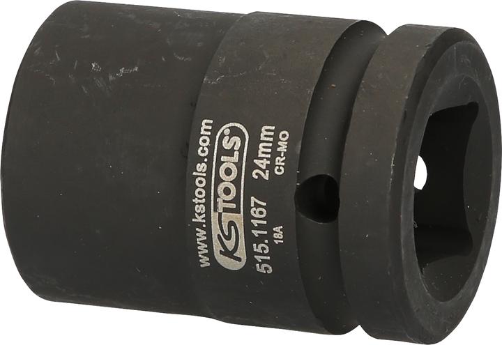 Produktbild KS Tools 3/4" Kraft-Stecknuss-Adapter, 24mm (24 mm)