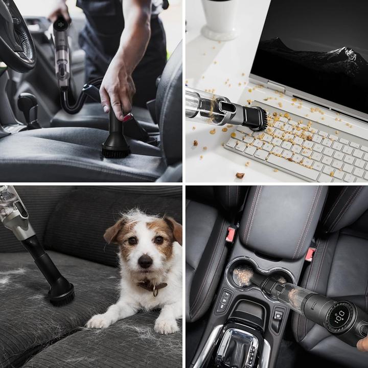 Produktbild Lebenlang Kabelloser Akkustaubsauger mit Ladehalterung