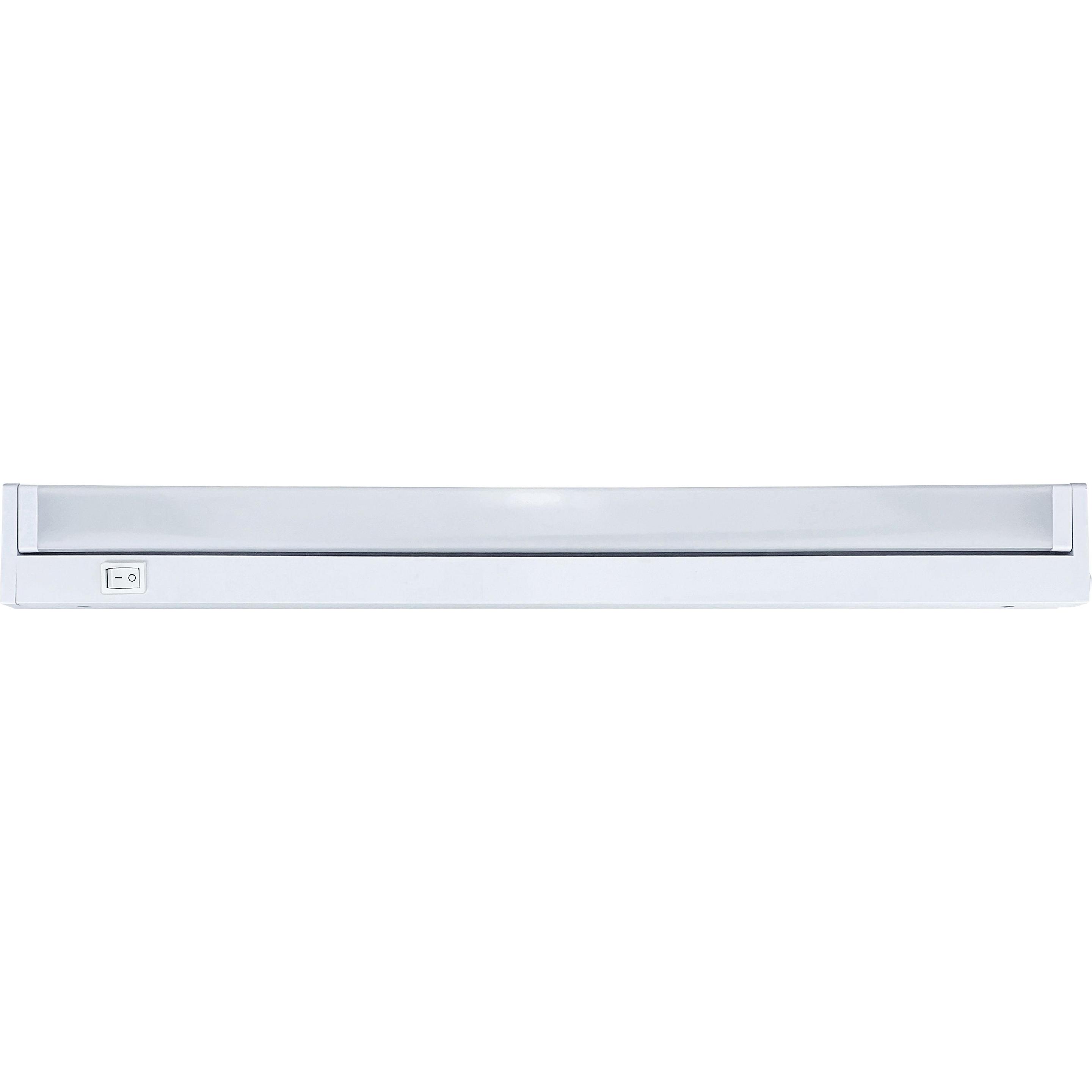 Müller Licht, Wandleuchte + Deckenleuchte, LED Unterbauleuchte 8W 760 lm 3000 K warmwei L 548 mm Salto 55 wei mit Ein-Au...