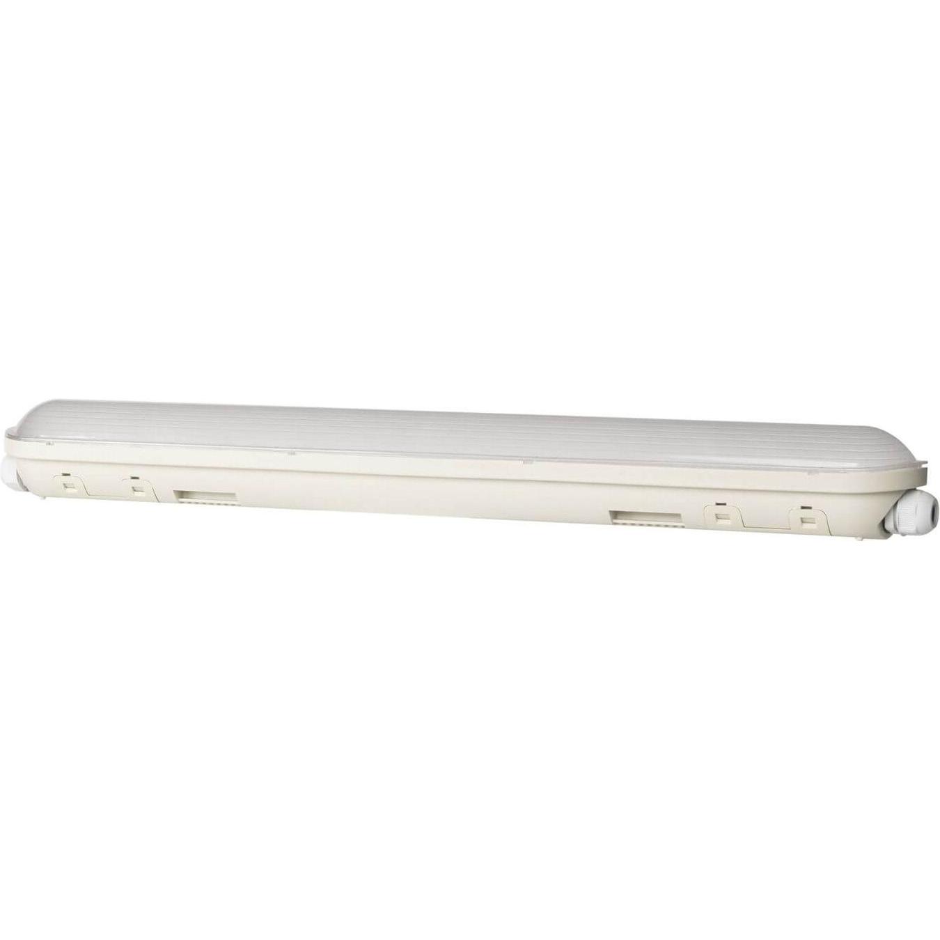 No Name, Wandleuchte + Deckenleuchte, FEUCHTIGKEITSBESTÄNDIGE ECO SEHR BREITE GRAUE HERMETISCHE LED-LINEARLEUCHTE 21W NW...