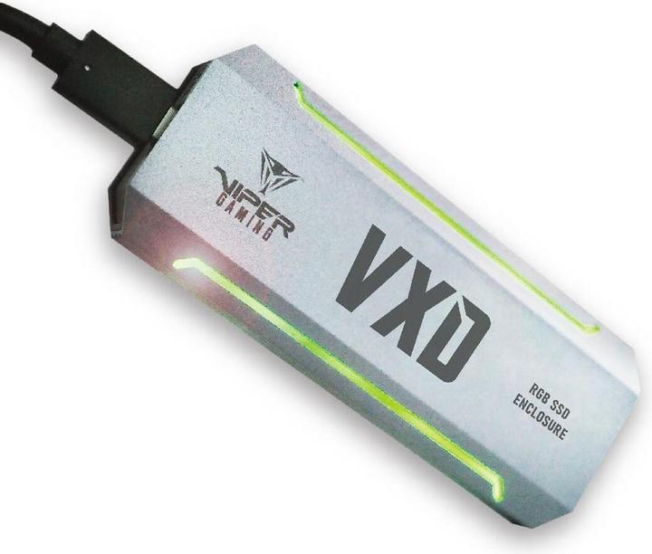 Immagine prodotto Patriot Contenitore di archiviazione esterno per SSD NVMe USB 3.2 RGB (M.2)