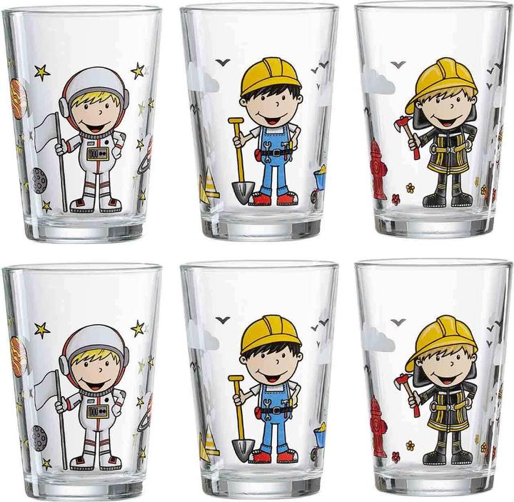 Actual product image Ritzenhoff & Breker Kindergläser Berufe Jungen