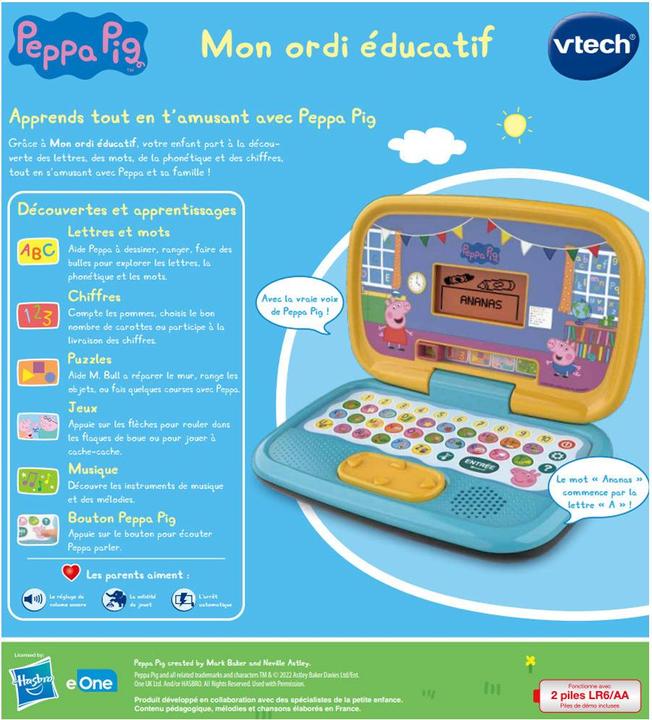Immagine prodotto VTech Peppa Pig (Francese, 3 - 6 anni)