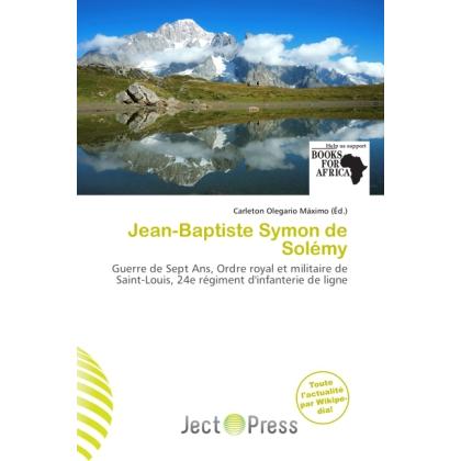 Jean-Baptiste Symon de Solémy, Fachbücher von Carleton Olegario Máximo