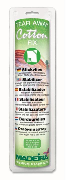 Immagine prodotto Madeira Stickflies Tear Aways Cotton Fix