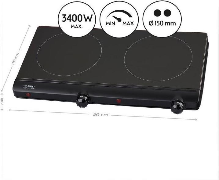 Image du produit First Plaque de cuisson infrarouge 5096-9