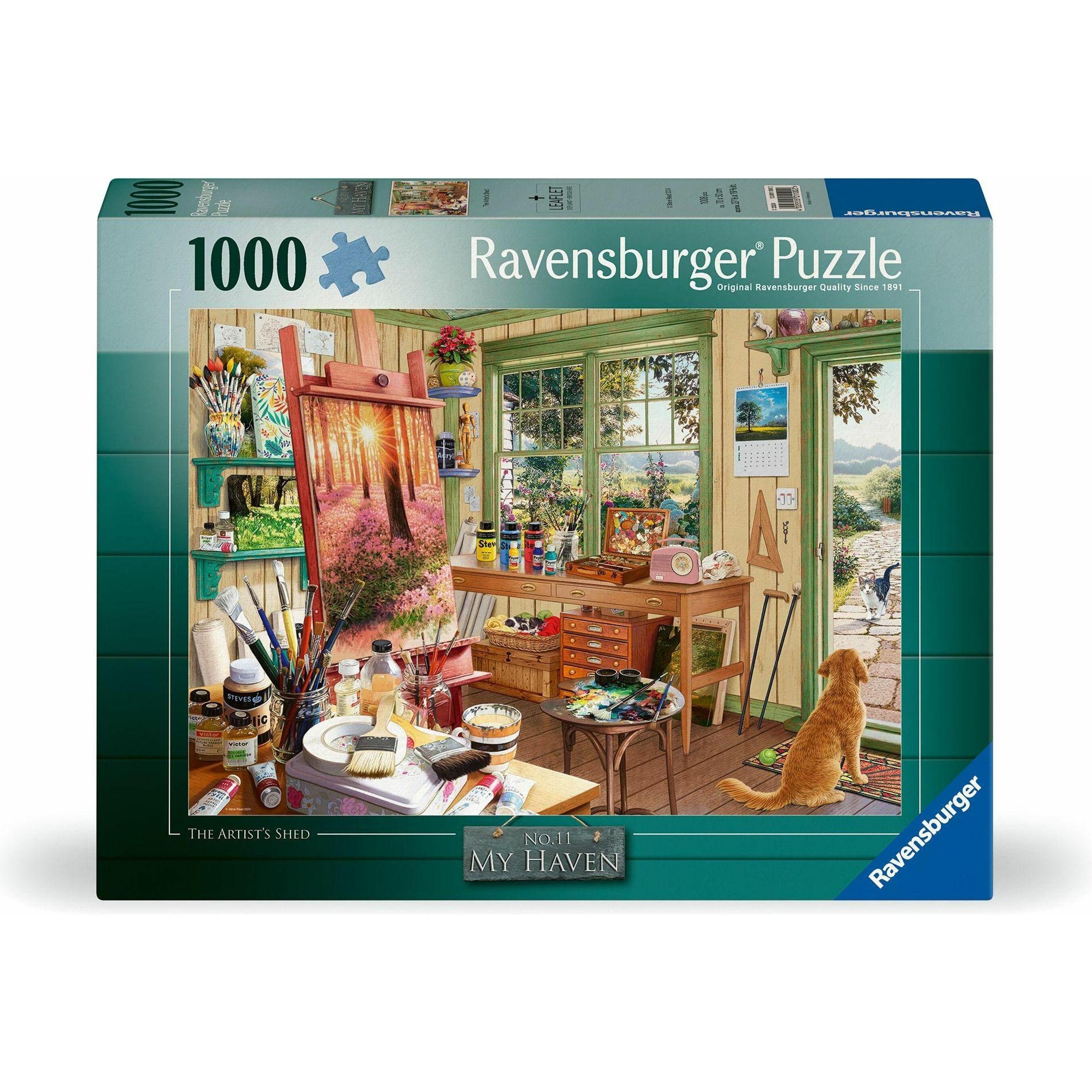 Ravensburger The Artist's Shed (1000 pezzi)