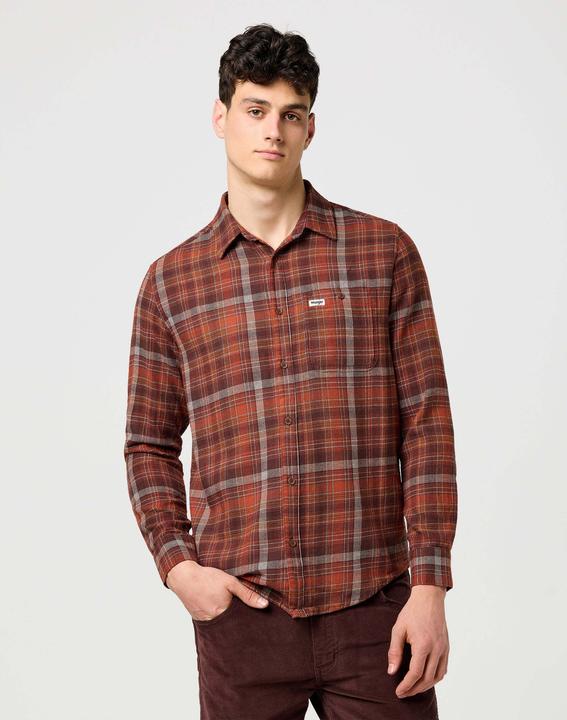 Immagine prodotto Wrangler Langarmhemd 1 Pkt Flannel Shirt (M)