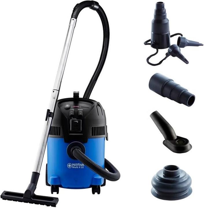 Actual product image Nilfisk Multi II 22T Premium Home Edition Wet/Dry Vacuum Cleaner