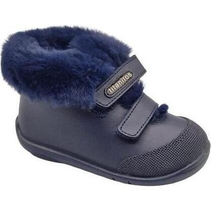Thumbnail - Titanitos, Babyschuhe, pini Baby-Sneaker, Blau, (22)
