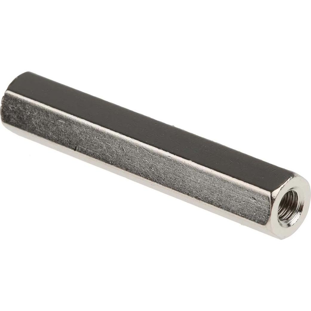 Rs Pro, Zubehör Befestigungstechnik, Brass Hex Threaded Spacer M4x40mm Female
