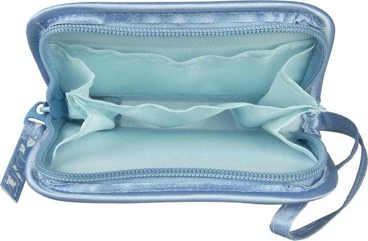 Actual product image Undercover Frozen Wallet with Zipper Completely Satin Blue