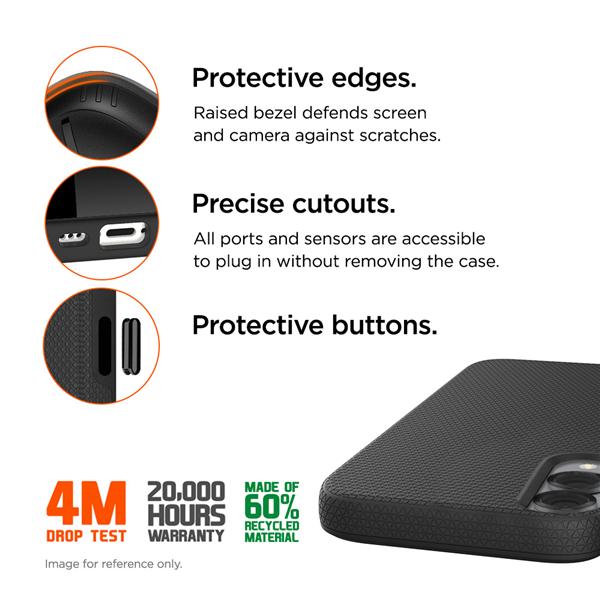 Productafbeelding Eiger 4m Drop-Protection Case North Case MagSafe GRS black (Samsung Galaxy S25 Rand)