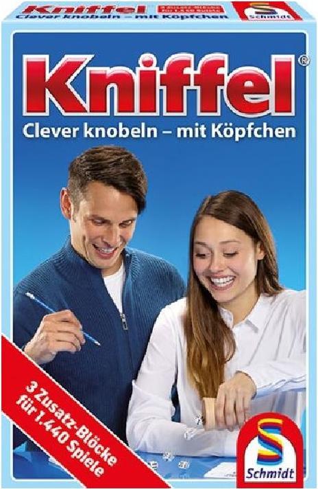 Immagine prodotto Schmidt Spiele SSP49039 - Kniffelblock - 3 pezzi per 1440 giochi, 2-8 giocatori, età 8+ (edizione DE) (Tedesco)