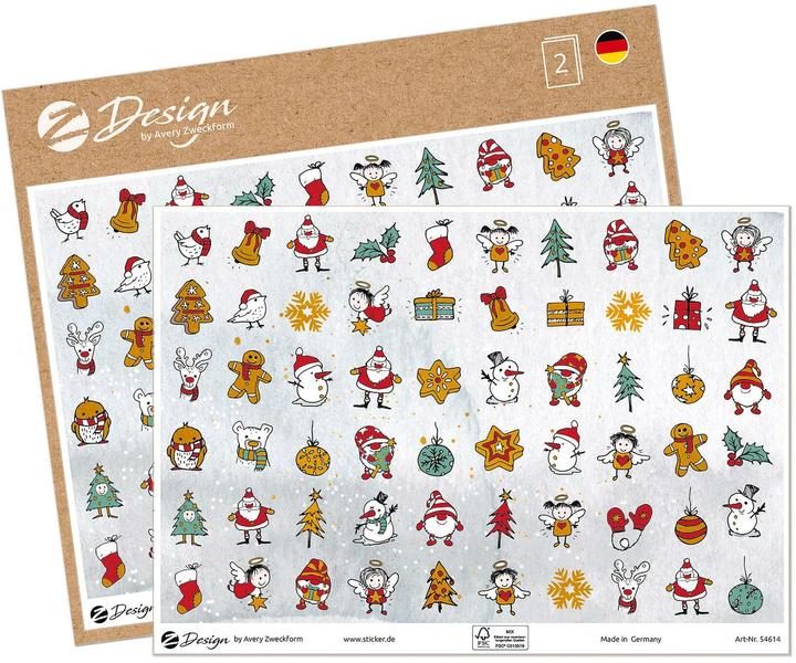 Image du produit Avery Autocollants de Noël