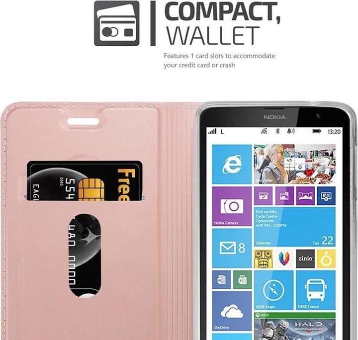 Image du produit Cadorabo Book Classy Style Cover (Nokia Lumia 1320)