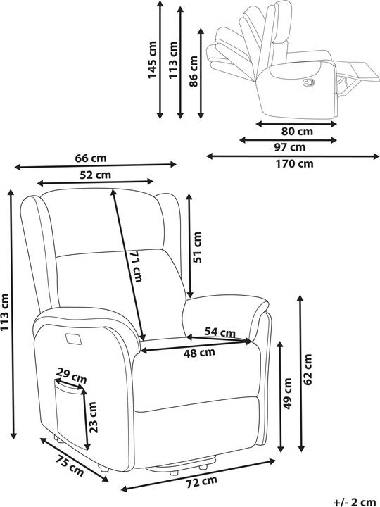 Produktbild Beliani Elegy
