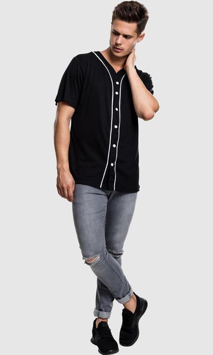 Actual product image Urban Classics Baseball Mesh Jersey (S)