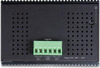 Actual product image Planet Industrial 8-port 10/100/1000T 802.3at PoE + 2-port (10 ports)