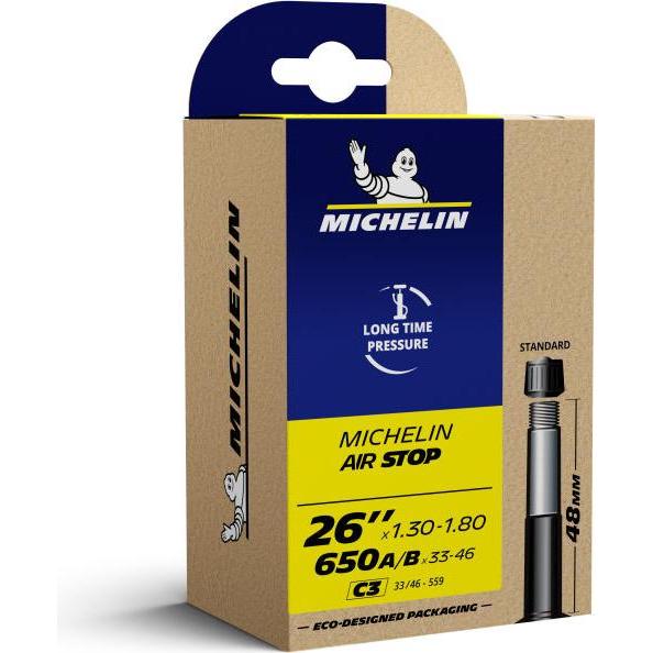 Michelin, Tubo per bici, (Schrader (AV), 26", 48 mm)