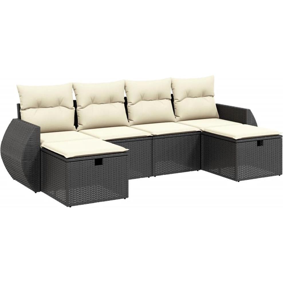 VidaXL, Gartenlounge, 10-tlg. Garten-Lounge-Set mit Kissen