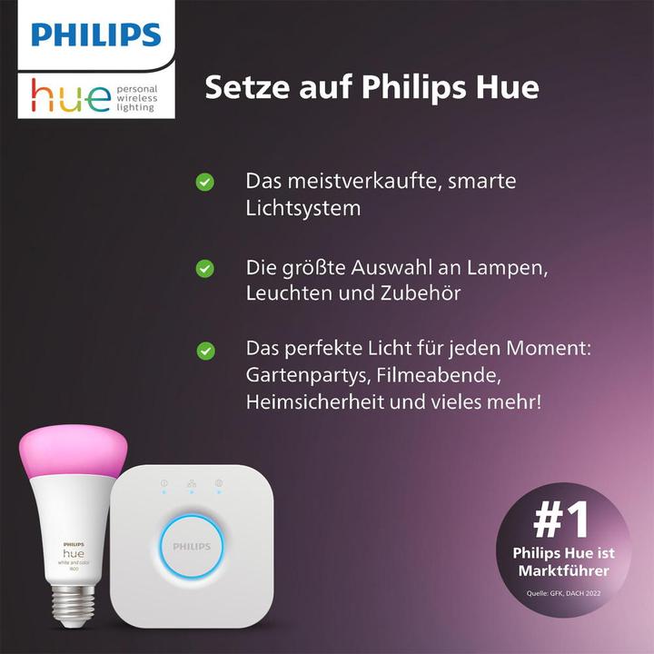 Actual product image Philips Hue White Luster BT (E14, 5.70 W, 470 lm, 1 x, G)