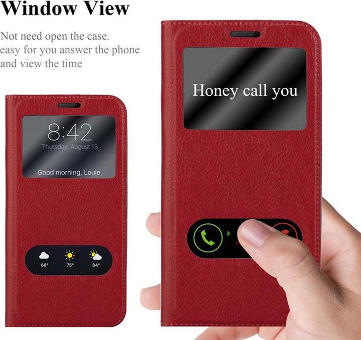Produktbild Cadorabo Book mit View Doppelfenster Cover (LG G5)